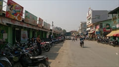 インレー湖市街 市内 Inle Lake city downtown 写真 photo