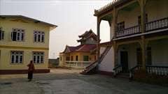 インレー湖市街 市内 Inle Lake city downtown 写真 photo