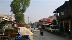 インレー湖市街 市内 Inle Lake city downtown 写真 photo