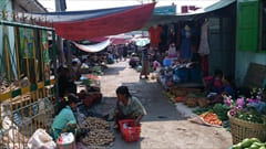 インレー湖市街 市内 Inle Lake city downtown 写真 photo