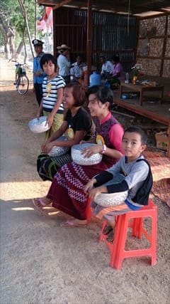 インレー湖市街 市内 Inle Lake city downtown 写真 photo