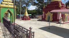 スネーク パゴダ Snake Pagod Mandalay Myanmar 写真 Photo 外 outside