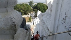 ミャ・ティン・タン・パゴダ Mya Thein Tan Pagoda 写真 photo ミン・クーン Min Kun Mingun