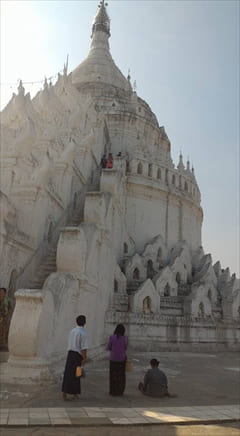 ミャ・ティン・タン・パゴダ Mya Thein Tan Pagoda 写真 photo ミン・クーン Min Kun Mingun