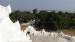 ミャ・ティン・タン・パゴダ Mya Thein Tan Pagoda 写真 photo ミン・クーン Min Kun Mingun