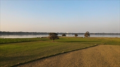 U Bein Bridge photo mandalay