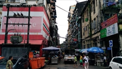 China Town yangon BBQ Barbecue Travel