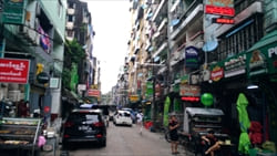 China Town yangon BBQ Barbecue Travel